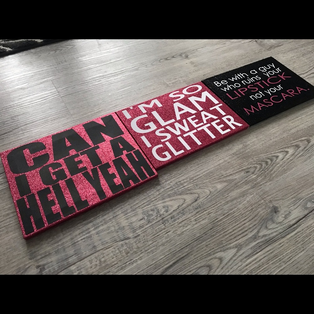 Glitter Wall Art ✨💗 - Picture 6 of 9